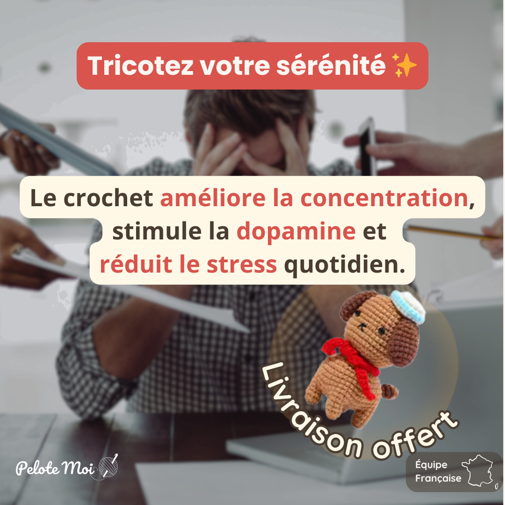 PeloteMoi - kit Crochet débutant