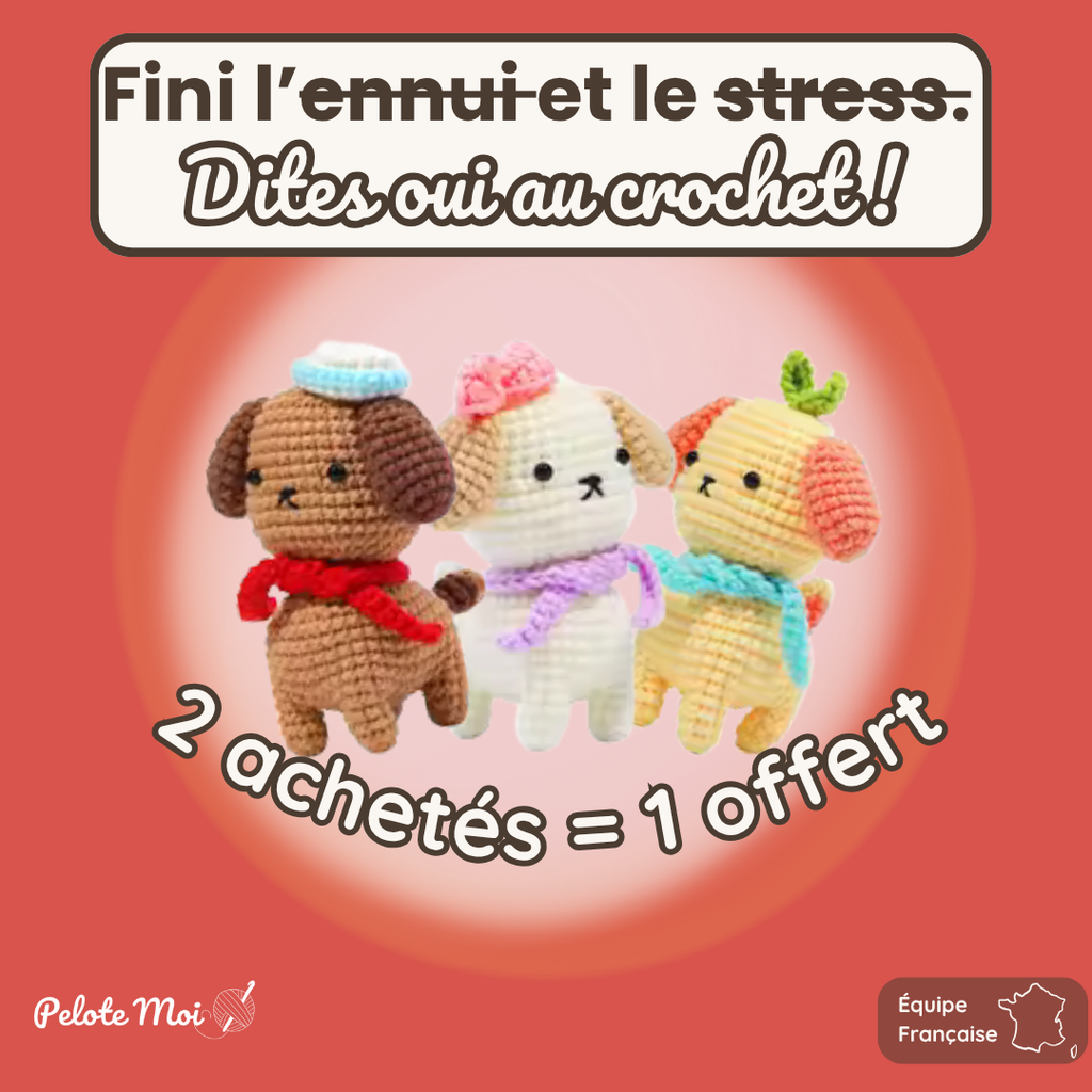 PeloteMoi - kit Crochet débutant